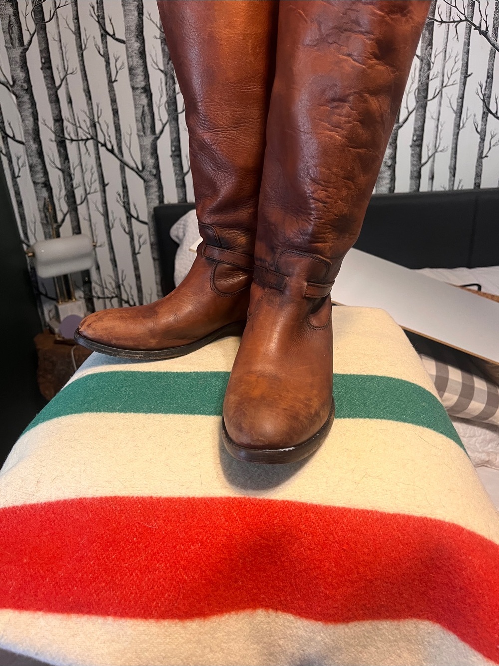 Frye and co. Brown Leather Knee-High Women’s Boots